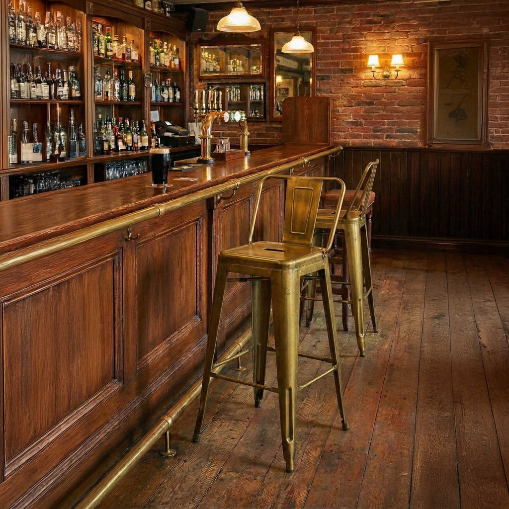 Set di 4 sgabelli da bar Mason 2