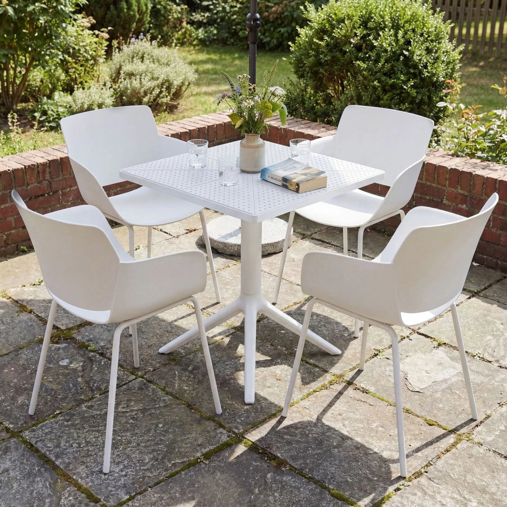 Set di mobili da giardino Norva con 4 sedie 1