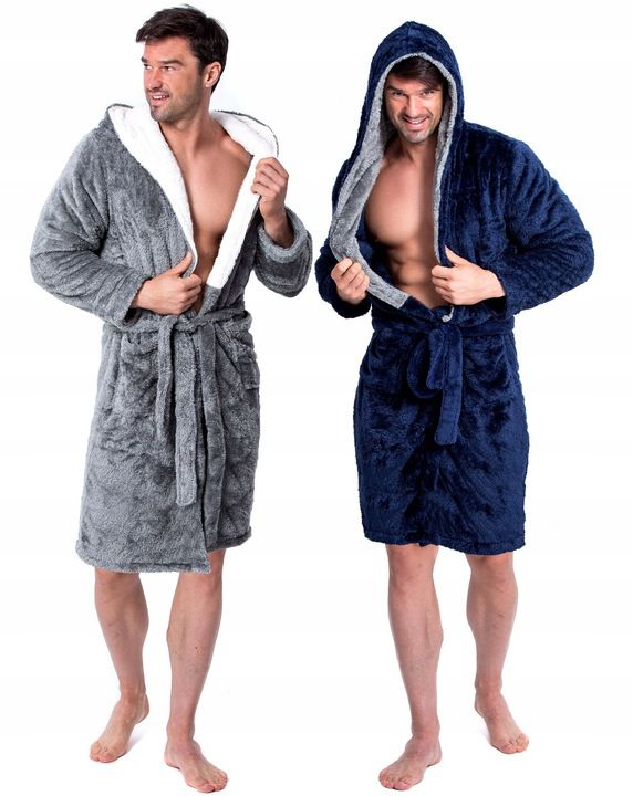 Accappatoio Jordan Navy-grey M