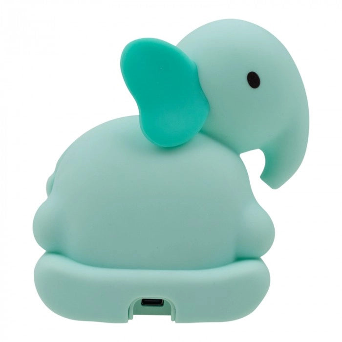 Mary's Lampada notte con sveglia Elefante RGBW turchese
