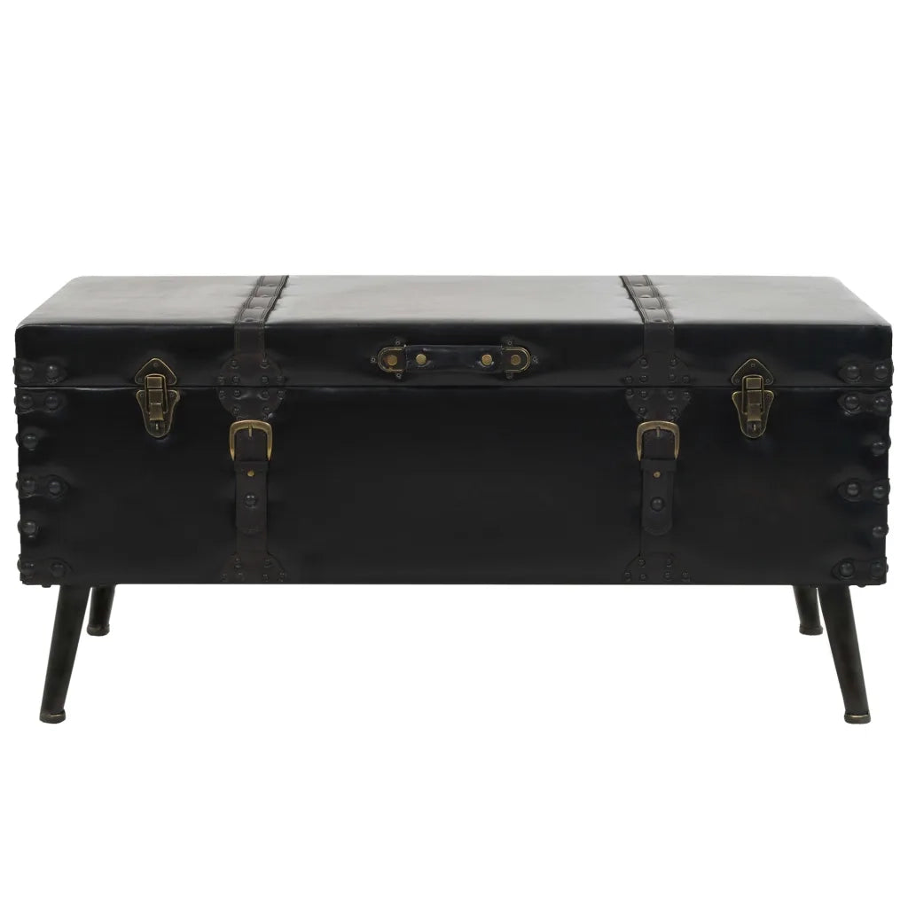 Tavolino da Salotto in MDF e Acciaio 102x51x48 cm 245760