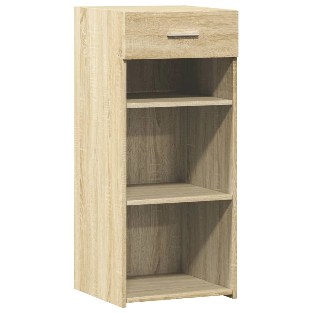 Buffet credenza cassettiera armadio mobile contenitore organizer cucina soggiorno rovere Sonoma 40 x 42,5 x 93 cm legno ingegnerizzato marrone 02_0031569