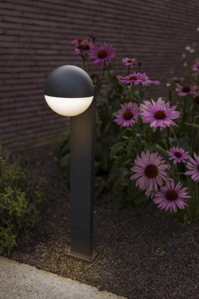 Paletto da giardino LOOMA grigio scuro 1xE27 IP54 70 cm