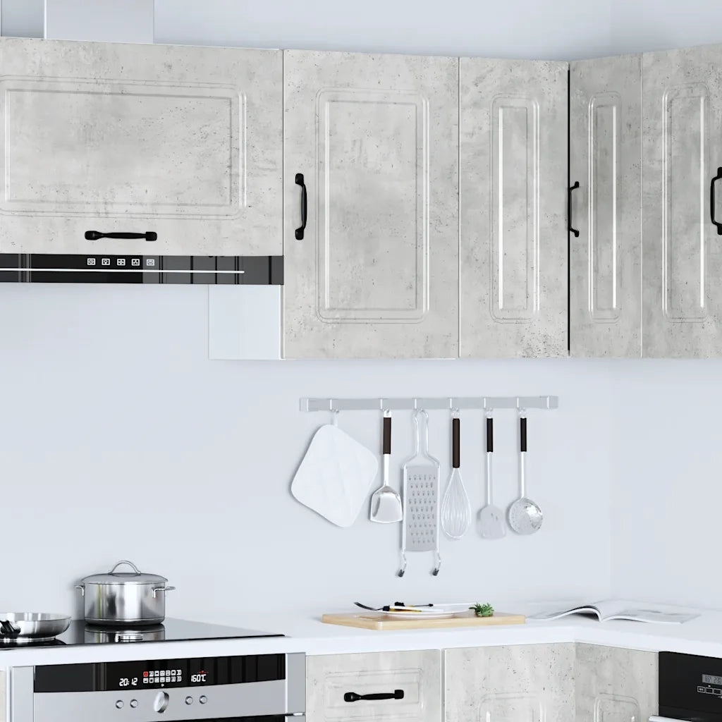 Pensile da Cucina Kalmar Grigio Cemento in Legno Multistrato 853551