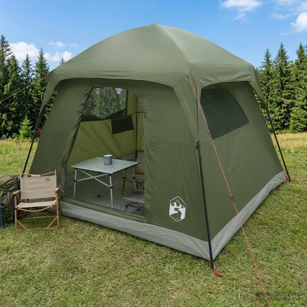 Tenda Capanna con tetto Verde Oliva 244 x 213 x 183 cm 42029025