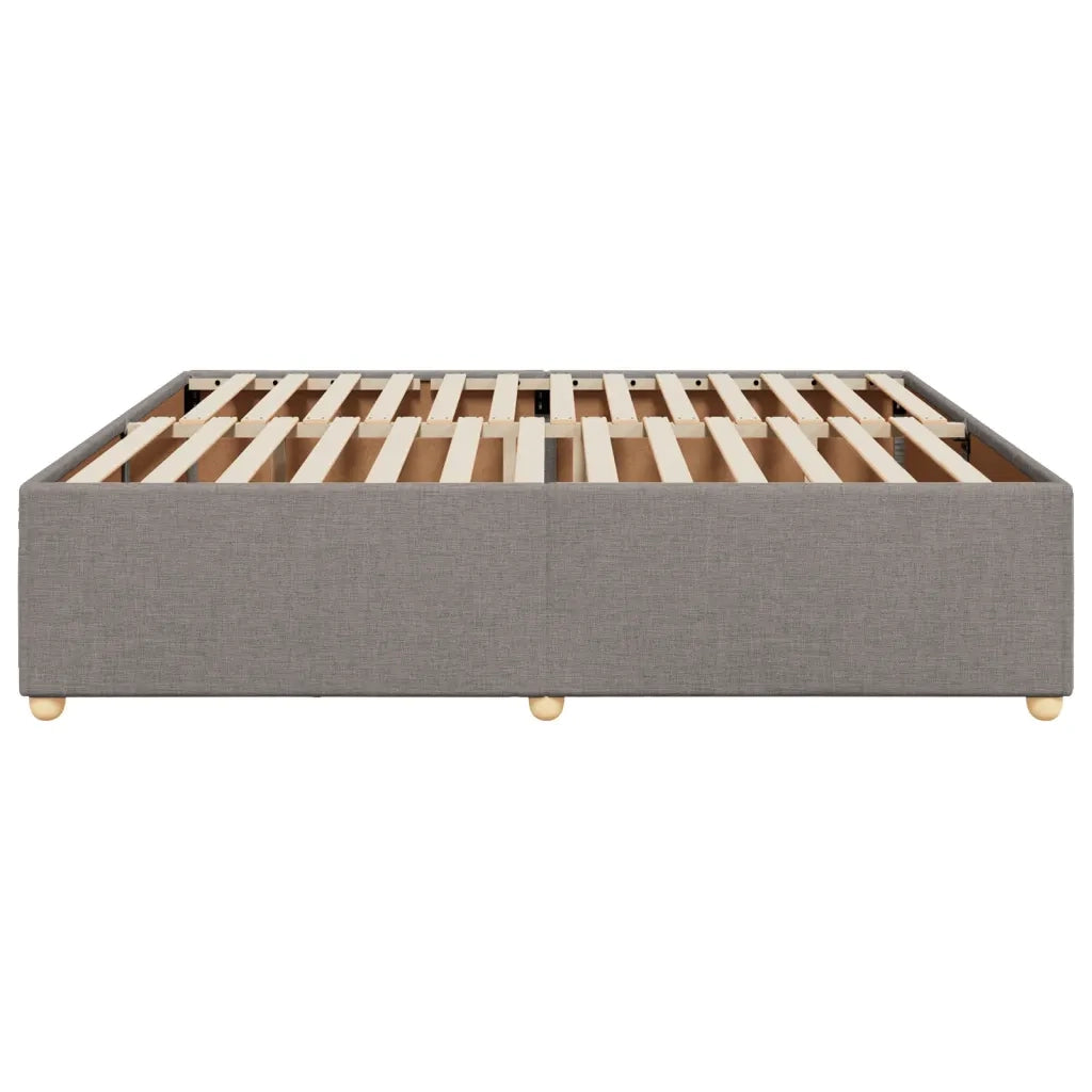 Giroletto senza Materasso Tortora 180x200 cm in Tessuto