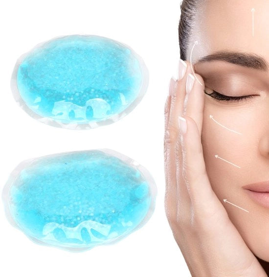 Oogmasker Termo/Ipocrita - Progettazione Ergonomica - Riduzione della Fatica Oculare - Riduzione dell'Infiammazione - Reutilizzabile - Utilizzo Comodo - Compresso Oculare