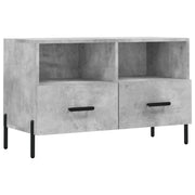 Mobile per TV | Armadietto TV | Mobile Porta TV Grigio Cemento 80x36x50 cm Legno Multistrato