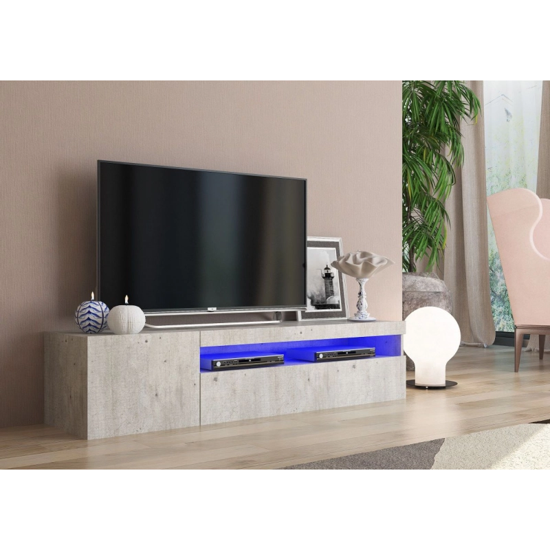 Mobile Porta TV Daiquiri – 155cm – Cemento
