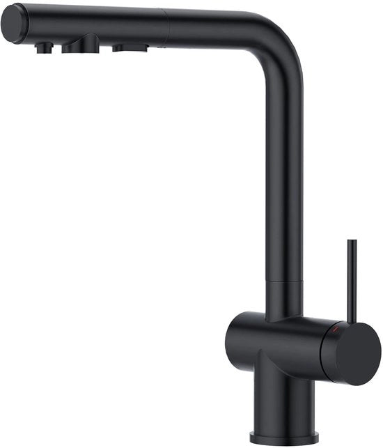 Cranio con sprinkler - Rubinetto estensibile - Rubinetto per lavandino - Rubinetto per acqua potabile - In acciaio inossidabile - Economizzatore di acqua - Rubinetto per acqua