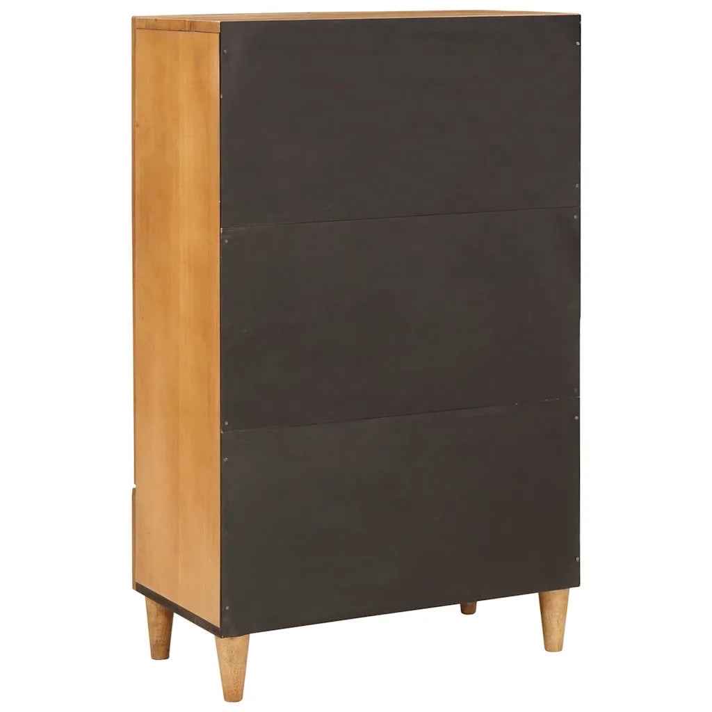 Credenza con Cassetto-Buffet-Armadio da cucina con porta Marrone chiaro 60 x 33 x 100 cm