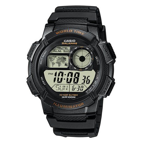 Orologio casio ae 1000w 1avef collection men black