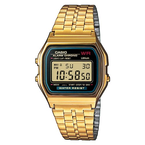 Casio a159wgea-1ef orologio orologio da polso oro, argento - A159WGEA 1EF