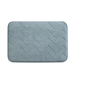 GEDY MOUSSE TAPPETO 40X60 CM AZZURRO POLVERE- GEDY- 1,0 pz
