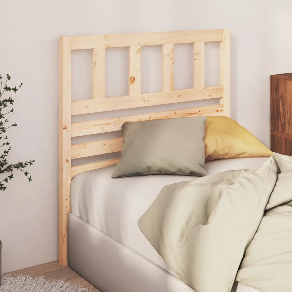 Testiera | Testata per Letto 96x4x100 cm in Legno Massello di Pino