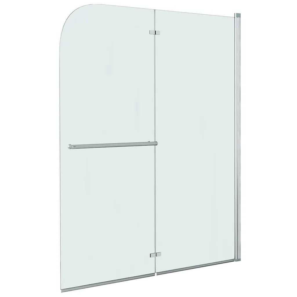 Box Doccia Pieghevole a Libro 2 Pannelli in ESG 120x140 cm