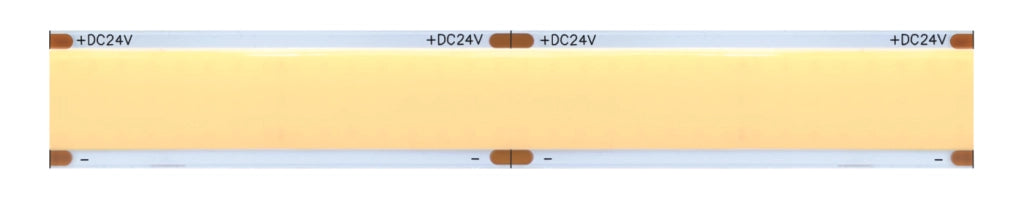 Striscia led 5m COB SURFACE IP20 monocolore da 25W/MT 24V - 6000K