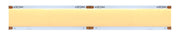 Striscia led 5m COB SURFACE IP20 monocolore da 25W/MT 24V - 6000K