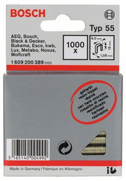 1609200389 - Graffetta sottile tipo 55 resinata 6 x 1,08 x 19 mm