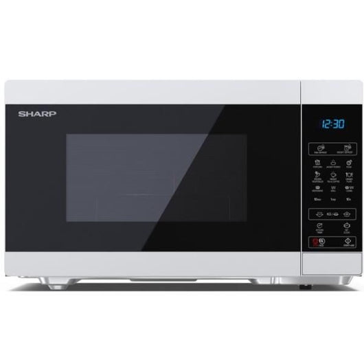 Sharp yc-mg81e-w forno a microonde nero, bianco microonde con grill superficie piana 28 l 900 w - YC-MG81EW
