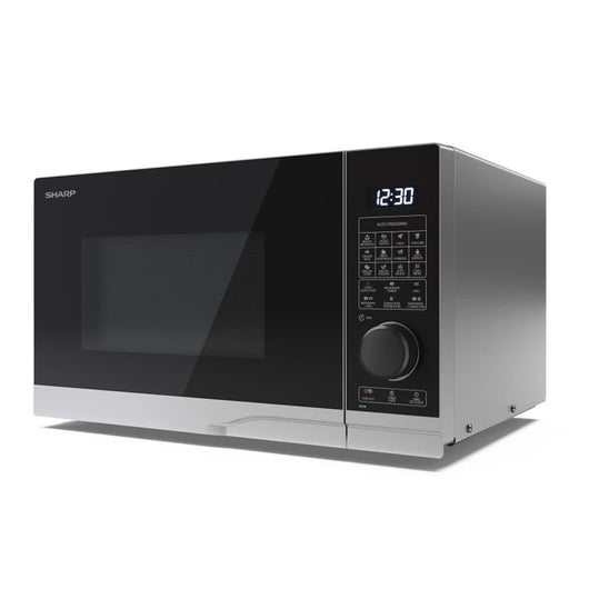 Sharp yc-pc284ae-s - forno a microonde 28l - 900w - controllo digitale - grill - 11 livelli di potenza - black/silver - SHAYCPC284AES
