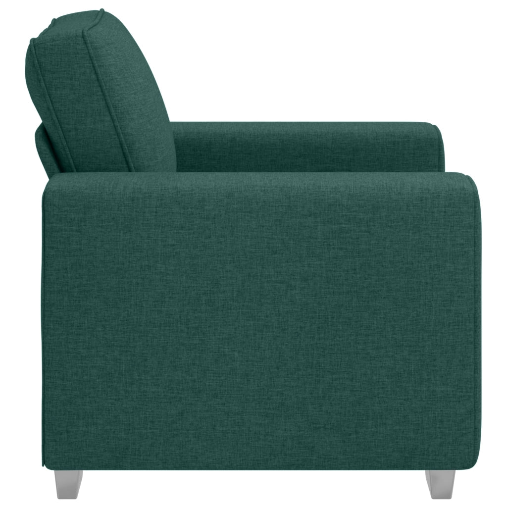 Poltrona  Verde Scuro 59 cm in Tessuto