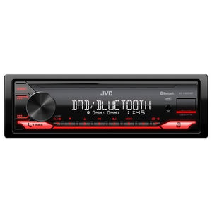 Jvc kd-x282dbt ricevitore multimediale per auto nero 200 w bluetooth