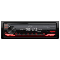 Autoradio mechaless black e red 4 x 50w kd x182db - 4975769020476