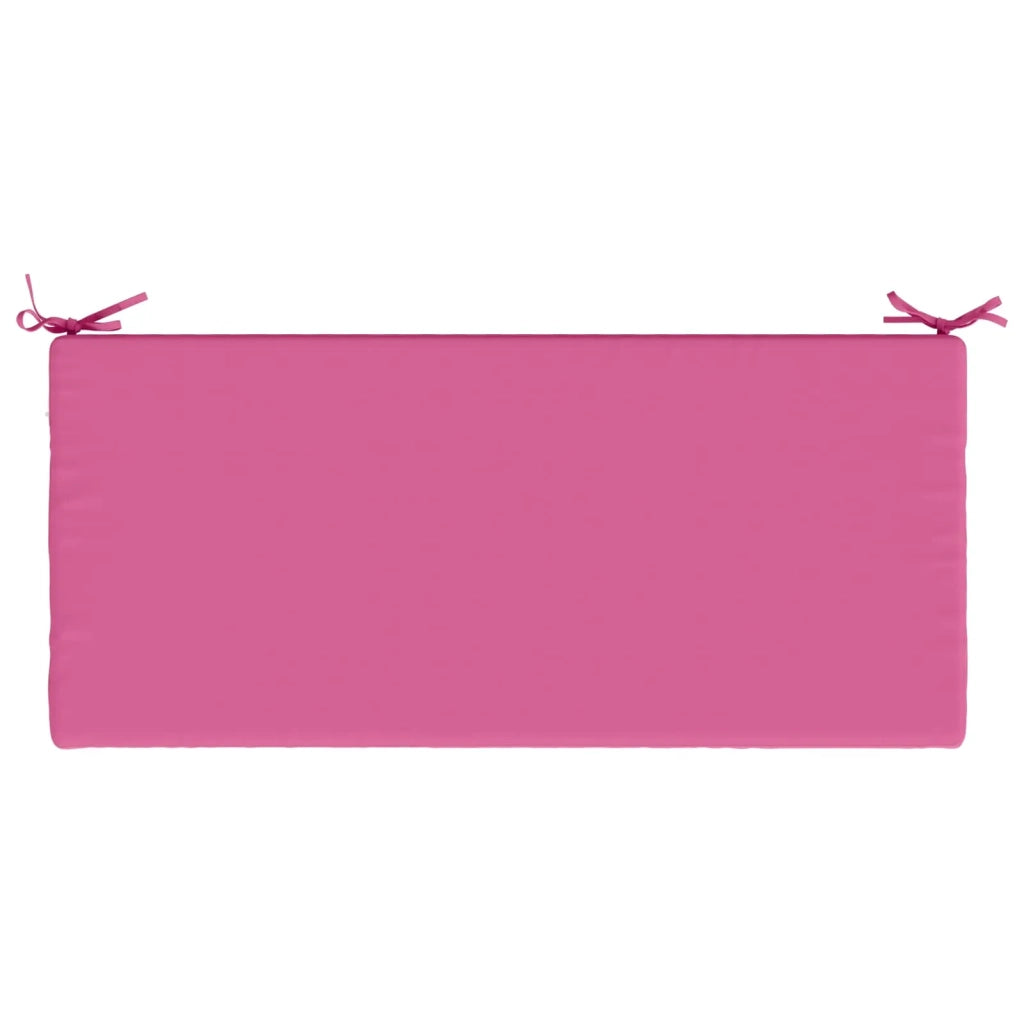Cuscini per Panchina a 2 Pezzi SOEST 2 pz 100% Poliestere Rosa 949361
