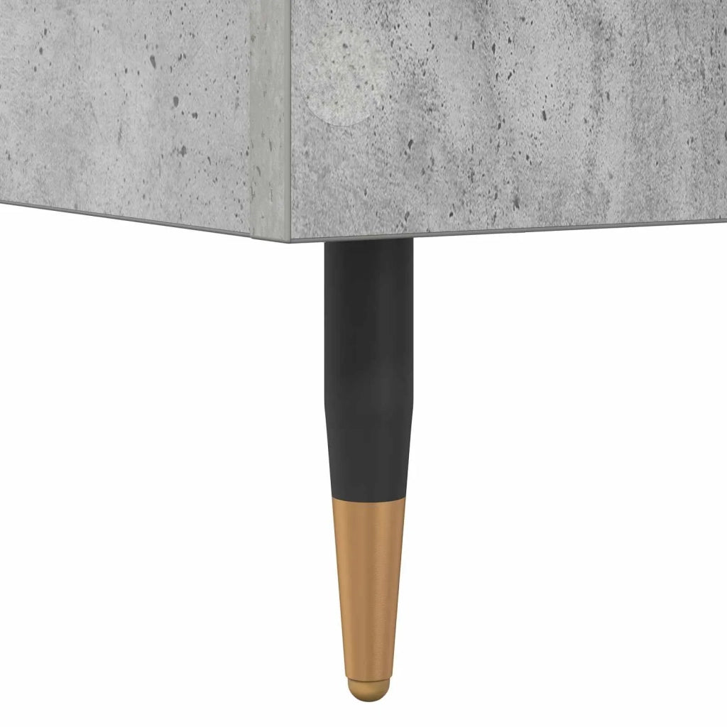 Struttura del letto Grigio Cemento 80 x 200 cm