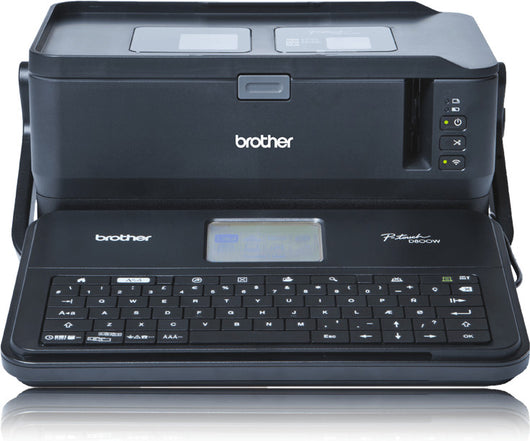 Brother pt-d800w stampante per etichette (cd) trasferimento termico 360 x 360 dpi 60 mm/s con cavo e senza cavo tze wi-fi qwerty - PTD800W