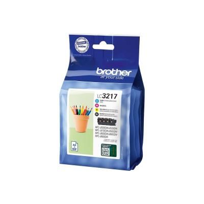 Brother ink lc 3217 rainbow-pack rainbowpack (lc3217valdr) - BRINLC32177