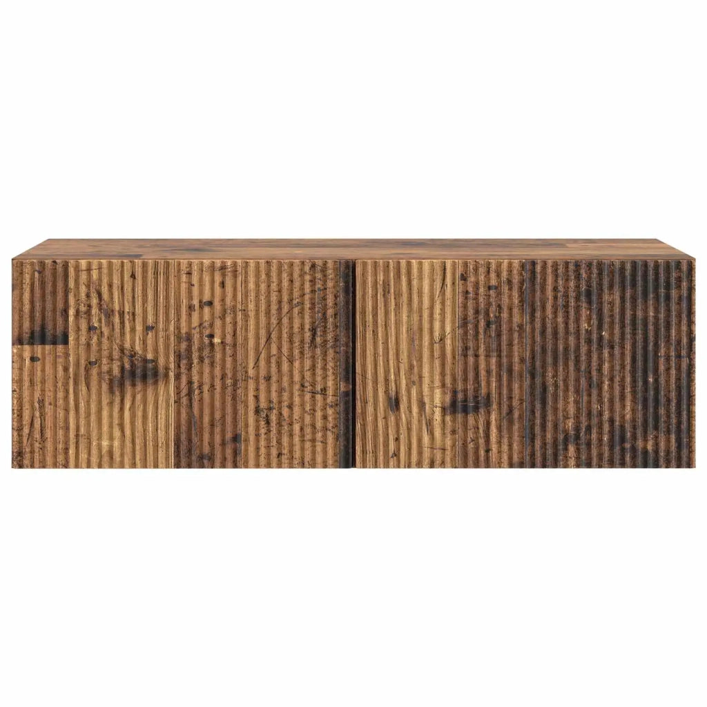 Mobile Porta TV da Muro Legno antico 98 x 41 x 30 cm