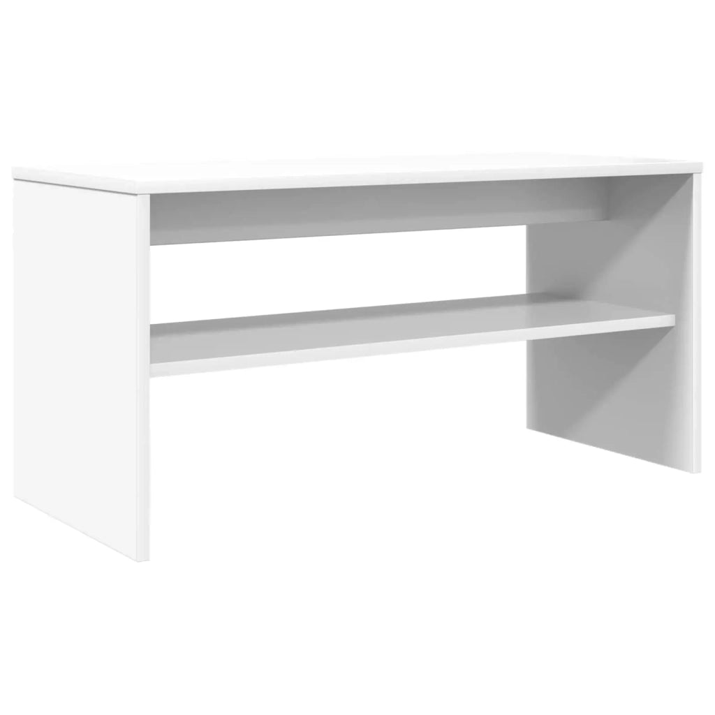 Mobile TV-Credenza per TV 80 x 35 x 40 cm Bianco Legno multistrato