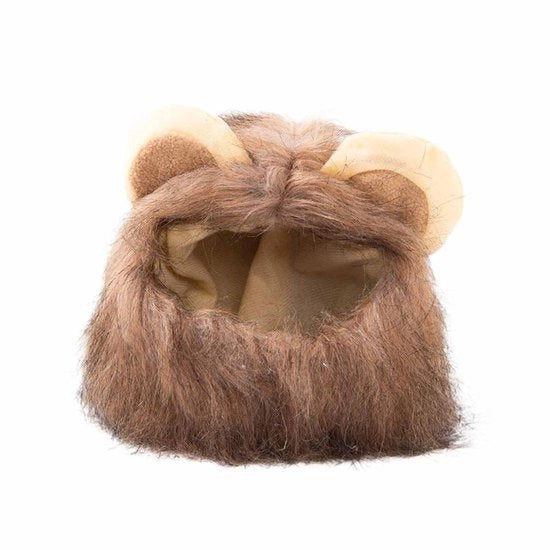 Costume per animali domestici - Cappello peloso adattabile - Adatto per gatti e cani - Materiale duraturo - Lavabile a mano o in lavatrice.