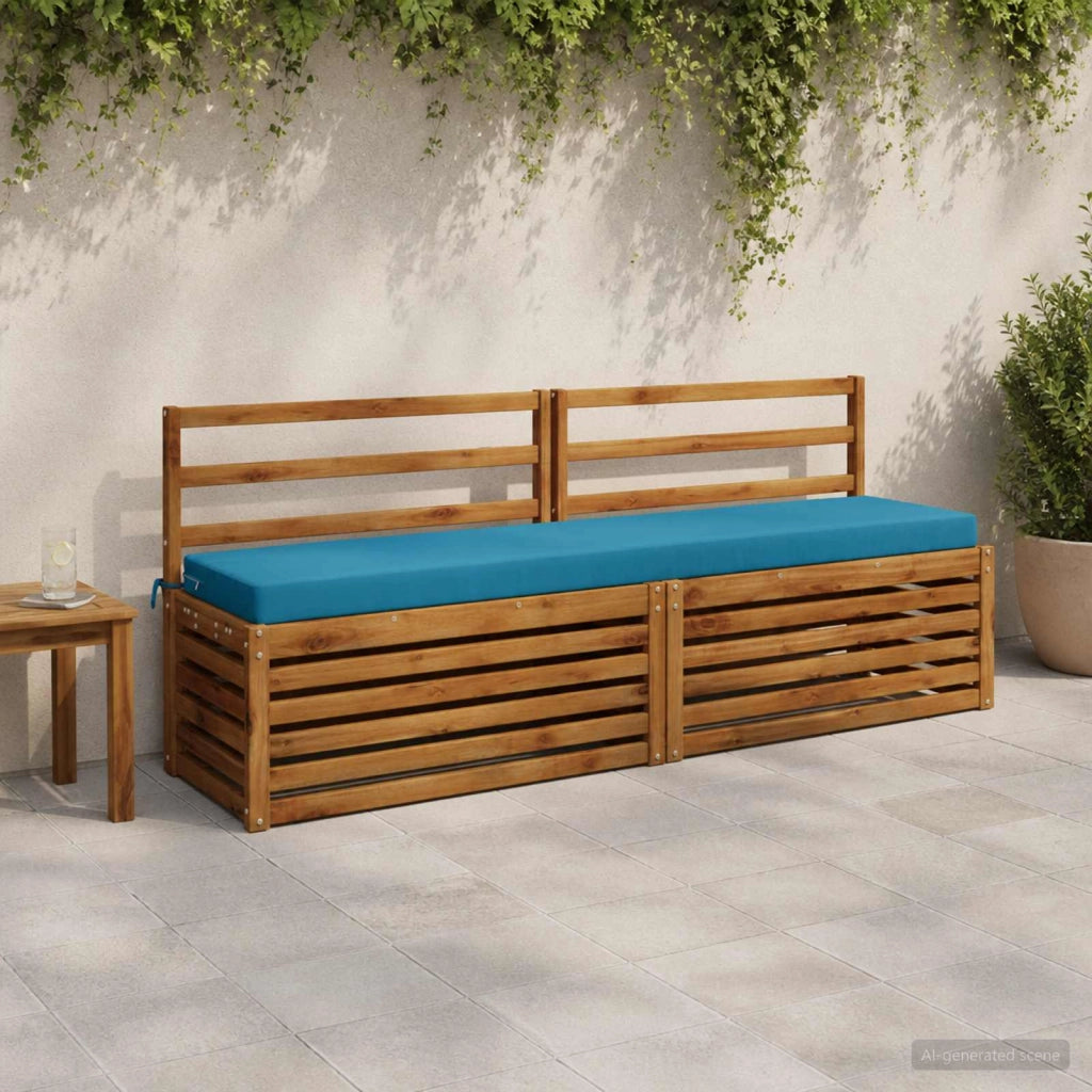 Cuscini per Panchina a 2 Pezzi SOEST 2 pz 100% Poliestere 949993