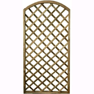 Pannello Grigliato Legno di Pino Impregnato 90x180 cm Arco da Giardino