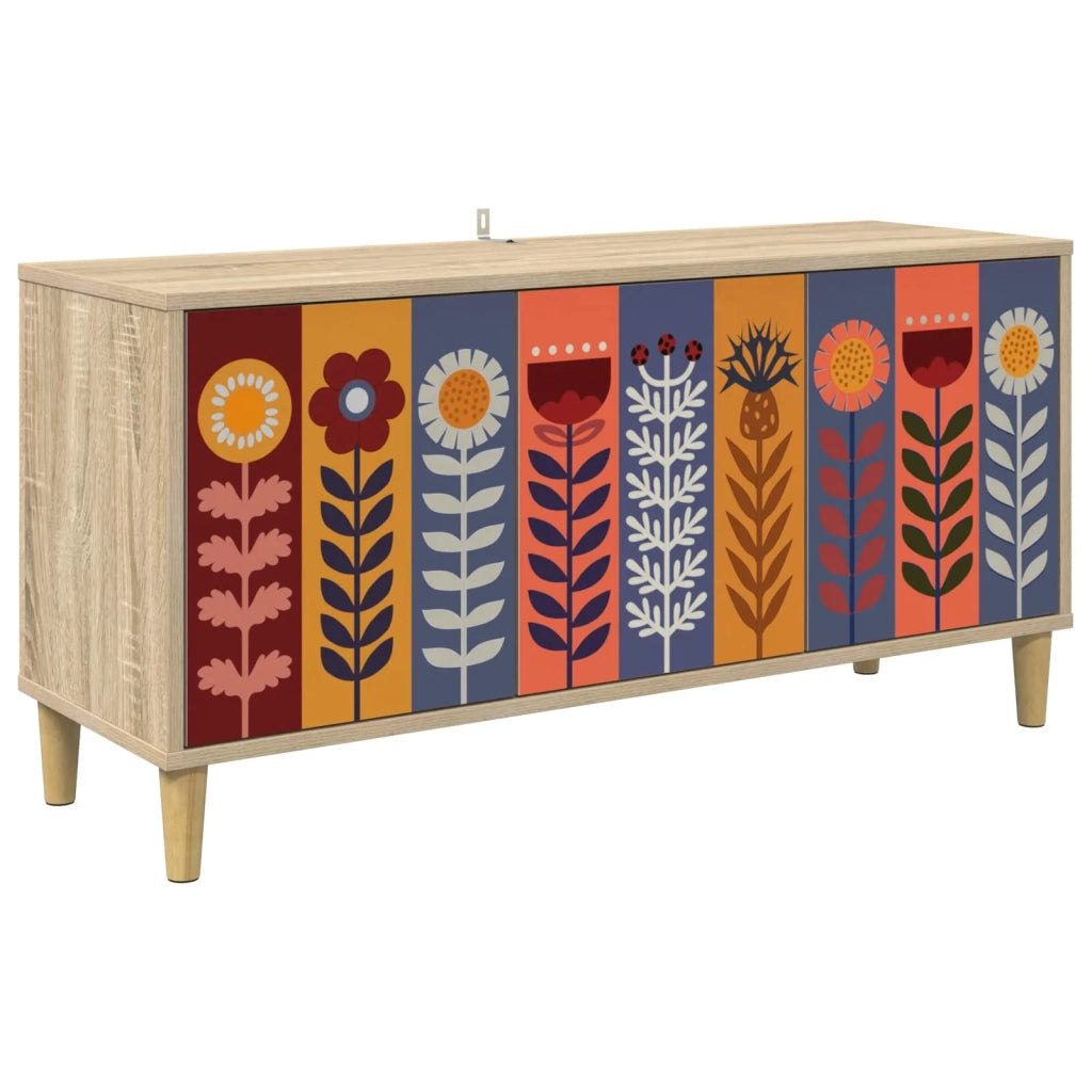 Mobile TV ESSEN 102 x 33 x 50 cm Sonoma Legno ingegnerizzato 8007082