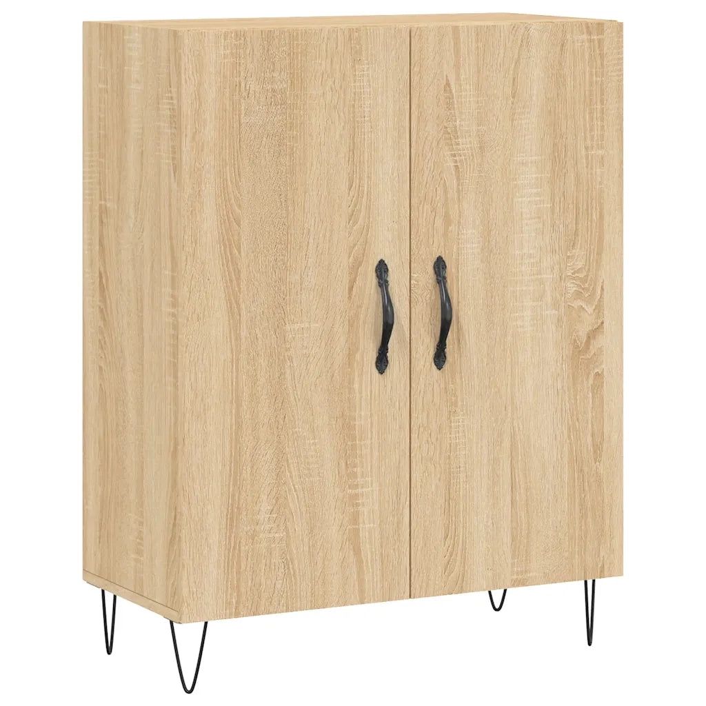 Credenza | Madia | Buffet da pranzo | Armadio da pranzo Rovere Sonoma 69,5x34x180 cm in Legno Multistrato