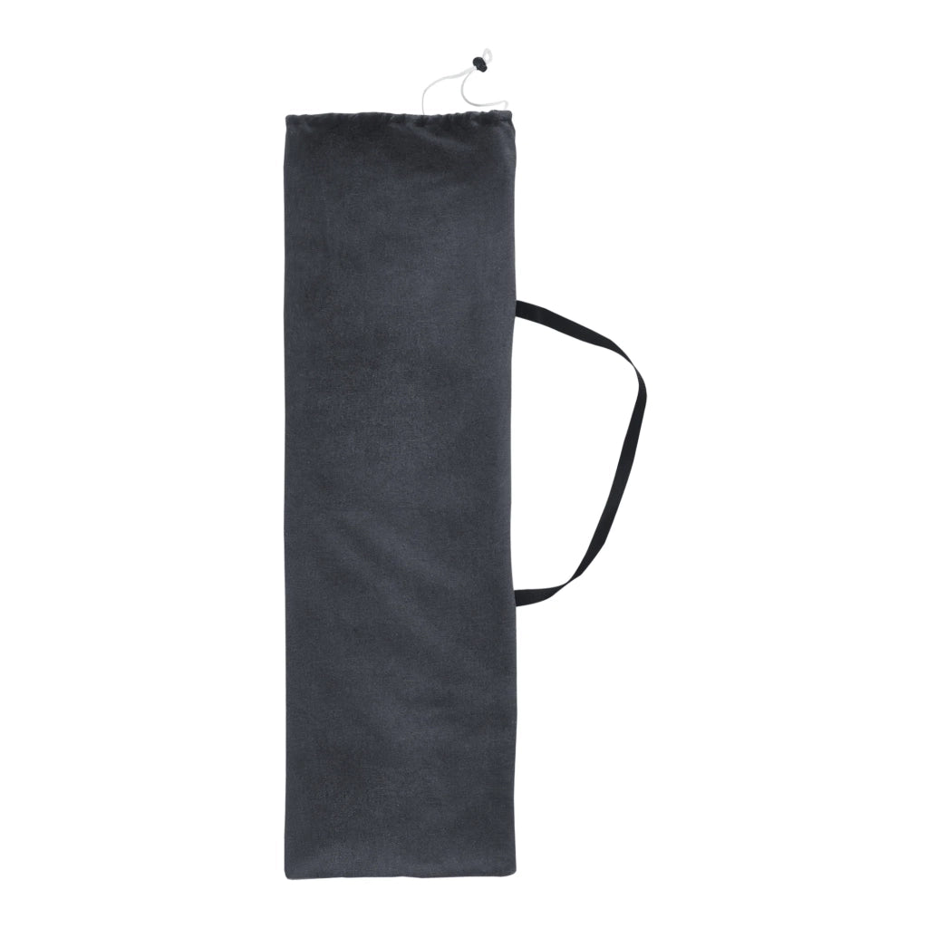 Sedia a sospensione Aranga con frange 2 cuscini e portabicchieri grigio scuro 03_0008285