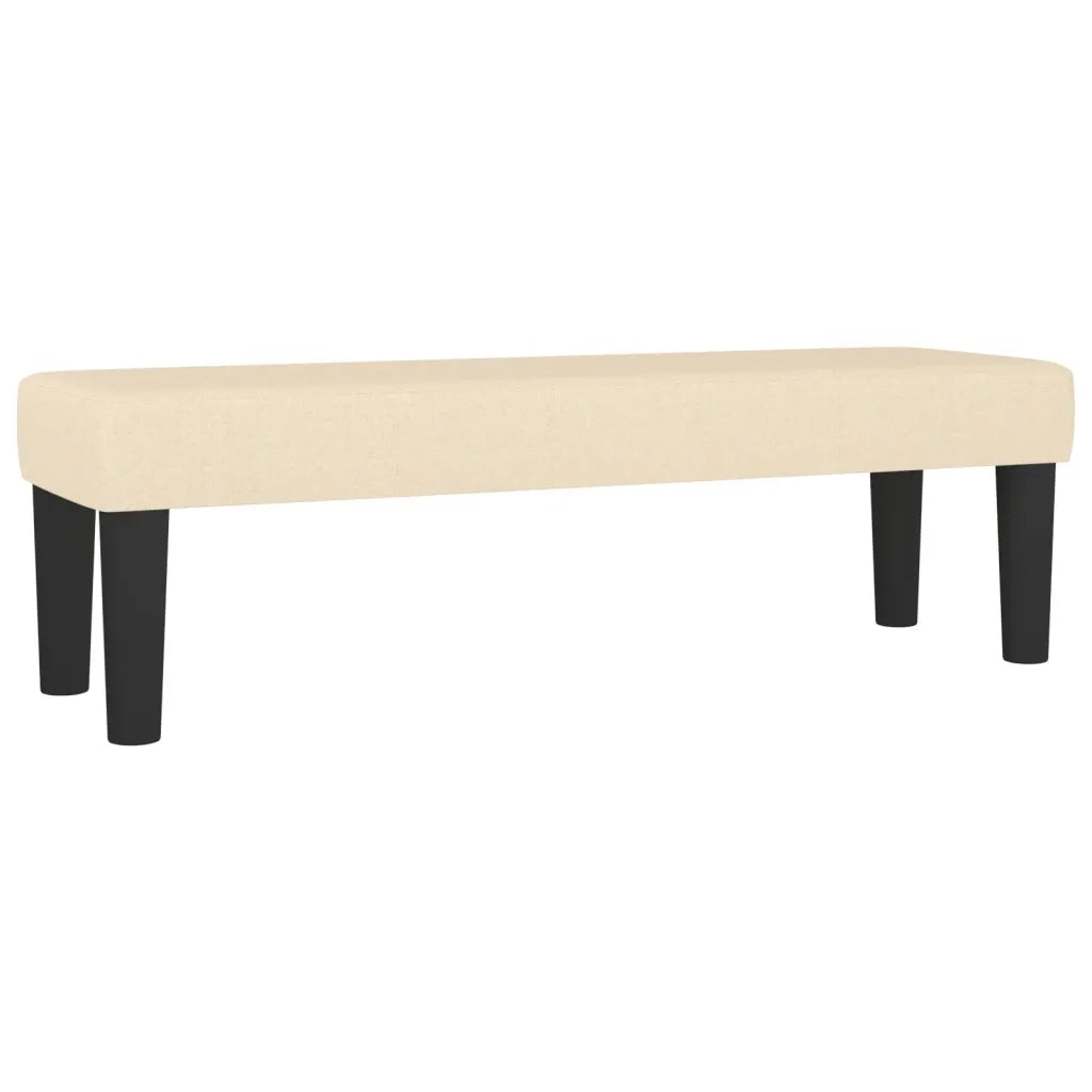 Giroletto a Molle con Materasso Crema 200x200 cm in Tessuto 3136786