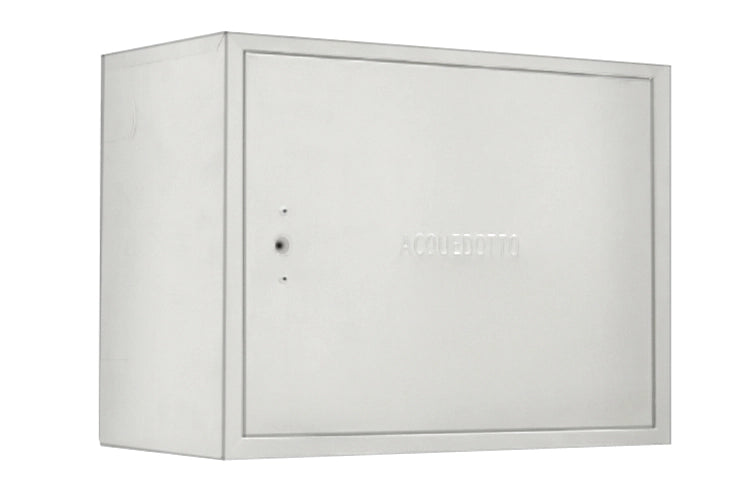 CASSETTA PER PROTEZIONE ACQUA PREVERNICIATA BIANCA- cm 50 x 50 x 25- DH- pezzi 1