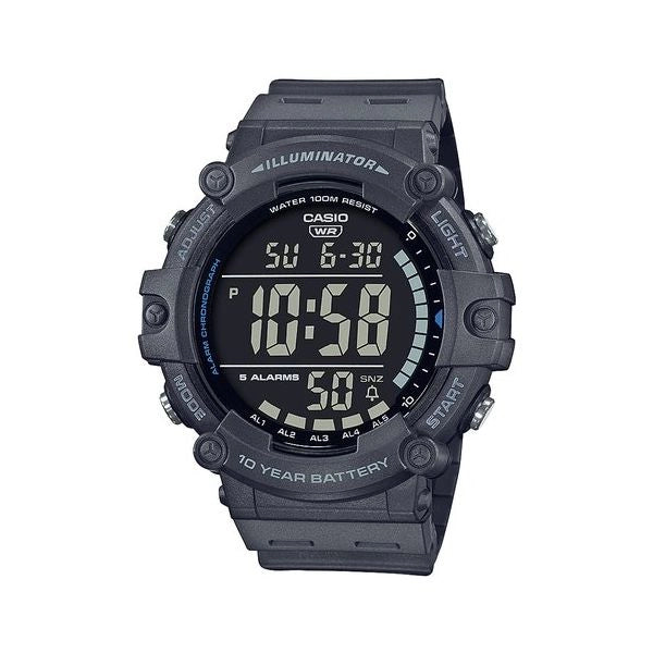 Orologio casio ae 1500wh 8bvef collection men gray