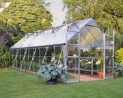 Serra Da Giardino in Policarbonato Balance Ibrida  607X244X229 cm Argento