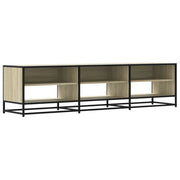 Mobile TV multimediale mensola TV credenza TV sala da pranzo soggiorno camera da letto rovere Sonoma 180 x 40 x 46 cm legno ingegnerizzato marrone 02_0027513