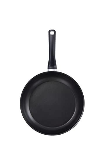 Fissler 045-301-28-100-0 Cenit Padella in Alluminio con Rivestimento Antiaderente a 3 Strati Adatta a Tutti i Piani Cottura incluso Induzione colore Nero
