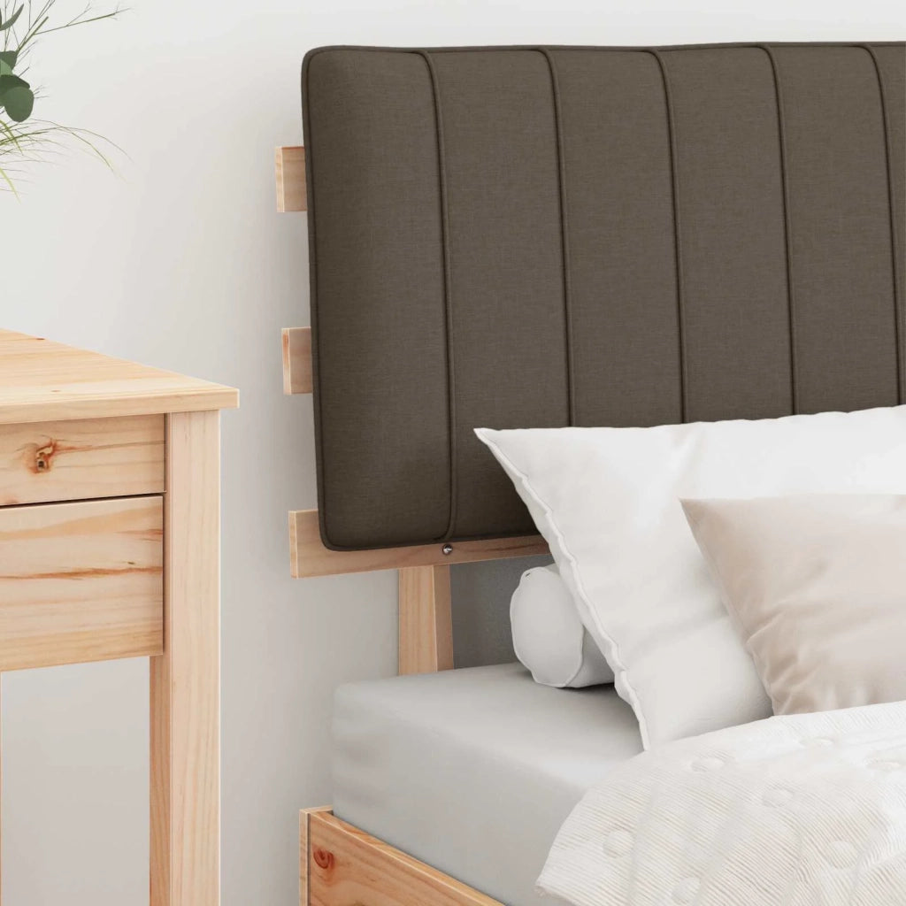 Letto con Testiera Rivestita Talpa 75 x 190 cm Pino massello 877532