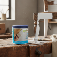 Ecolux sottosmalto acrilico fondo riempitivo legno bianco *** formato 0,5 l, confezione 1