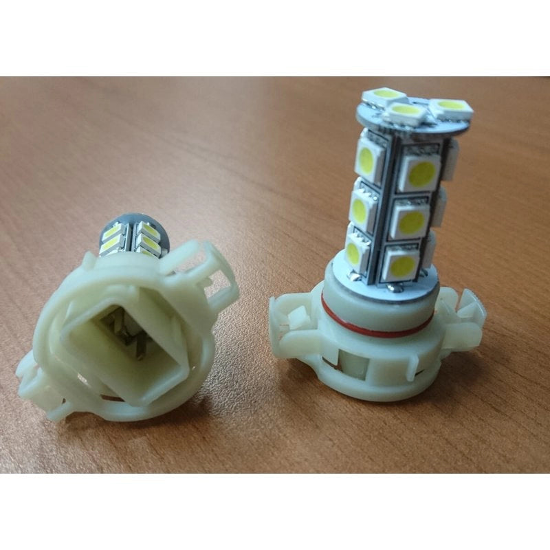 Lampada Led H16 PS24W PS19W 12V 3W Bianco Freddo Per Luci Diurne Del Audi A3 A4 VW Golf 6 Con 18 Smd 5050