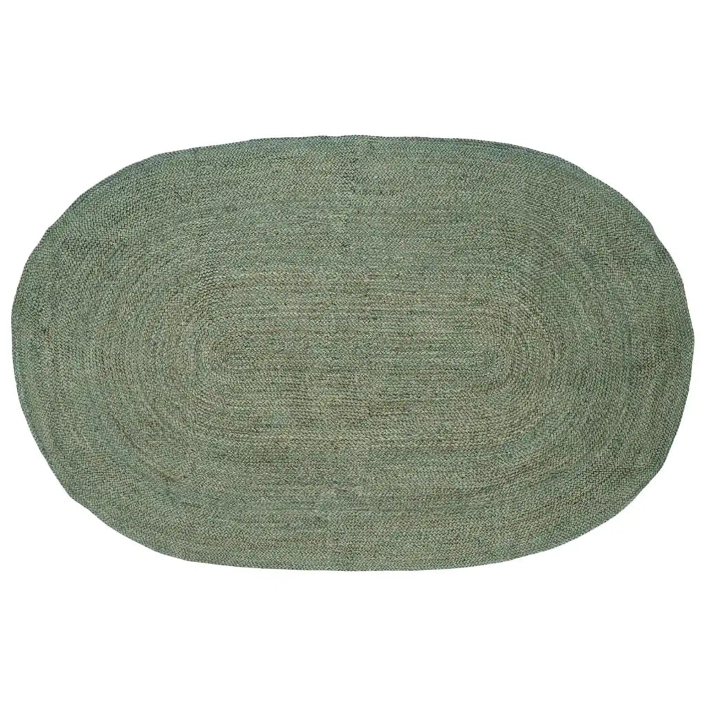 Tappeti per area Verde Oliva 152 x 245 cm Juta